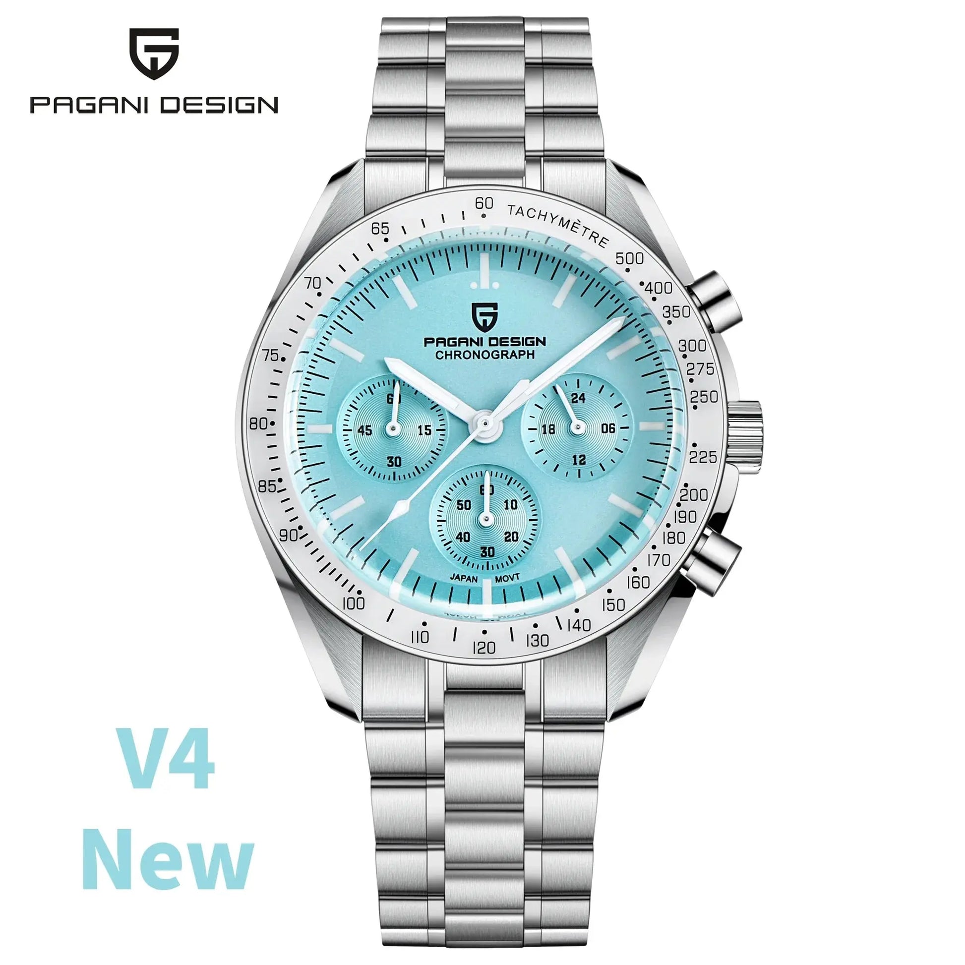 PAGANI DESIGN PD-1701 Moonwatch – VK63 Chronograph, Sapphire, 10 Bar - Winter Seller Hub