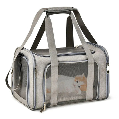 Airline-Approved Soft-Sided Pet Carrier Backpack for Small Dogs & Cats - Winter Seller Hub