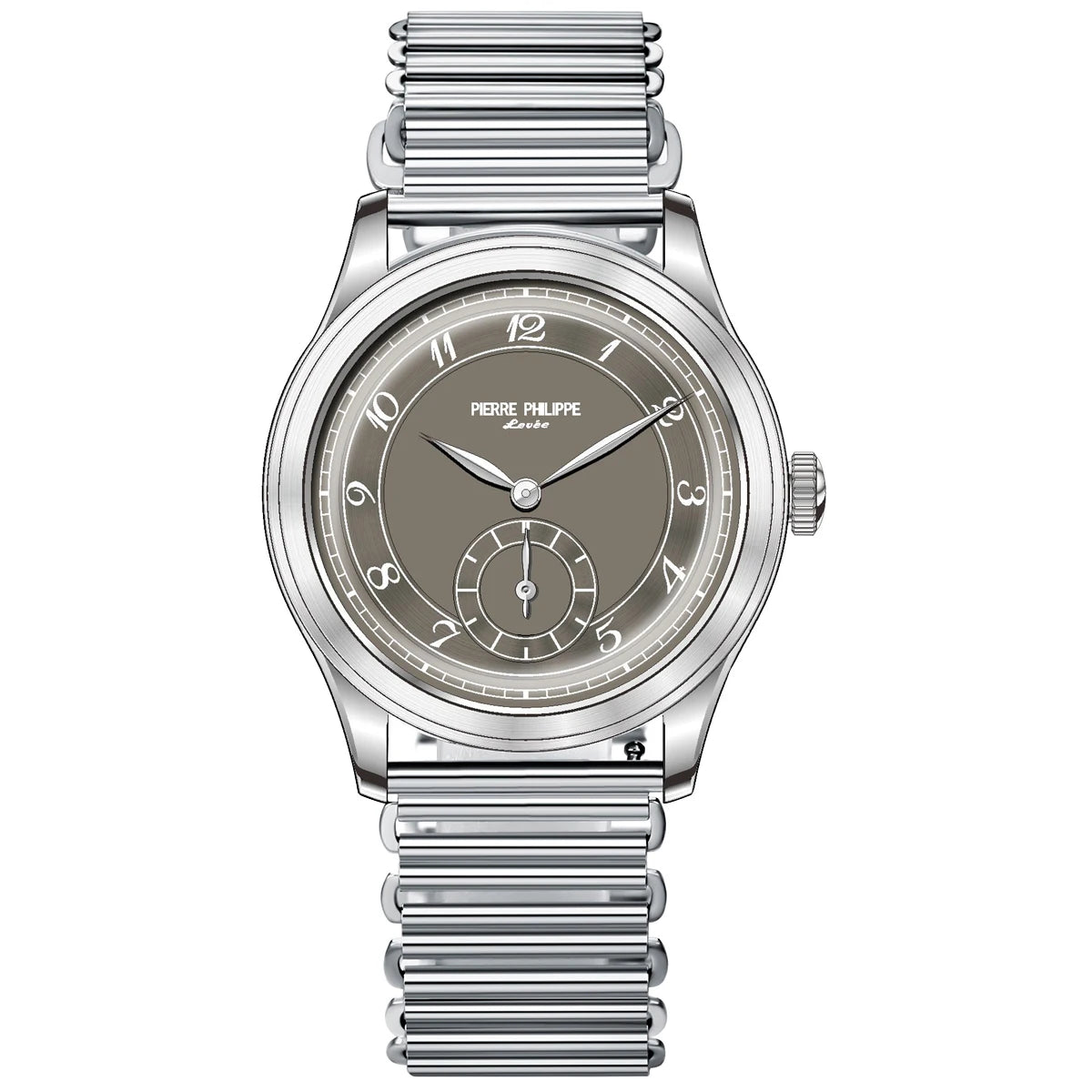 Pierre Philippe Field Watch 1940 – Vintage Mechanical Hand-Wind Gray Dial - Winter Seller Hub