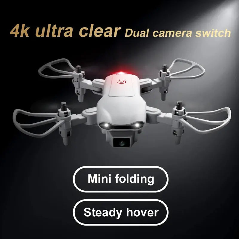 4DRC 2023 New V9 Mini Drone 4k HD Wide Angle Camera WIFI FPV Drones 1080P Dual Camera RC Dron Quadcopter Aircraft Kids Toys - Winter Seller Hub