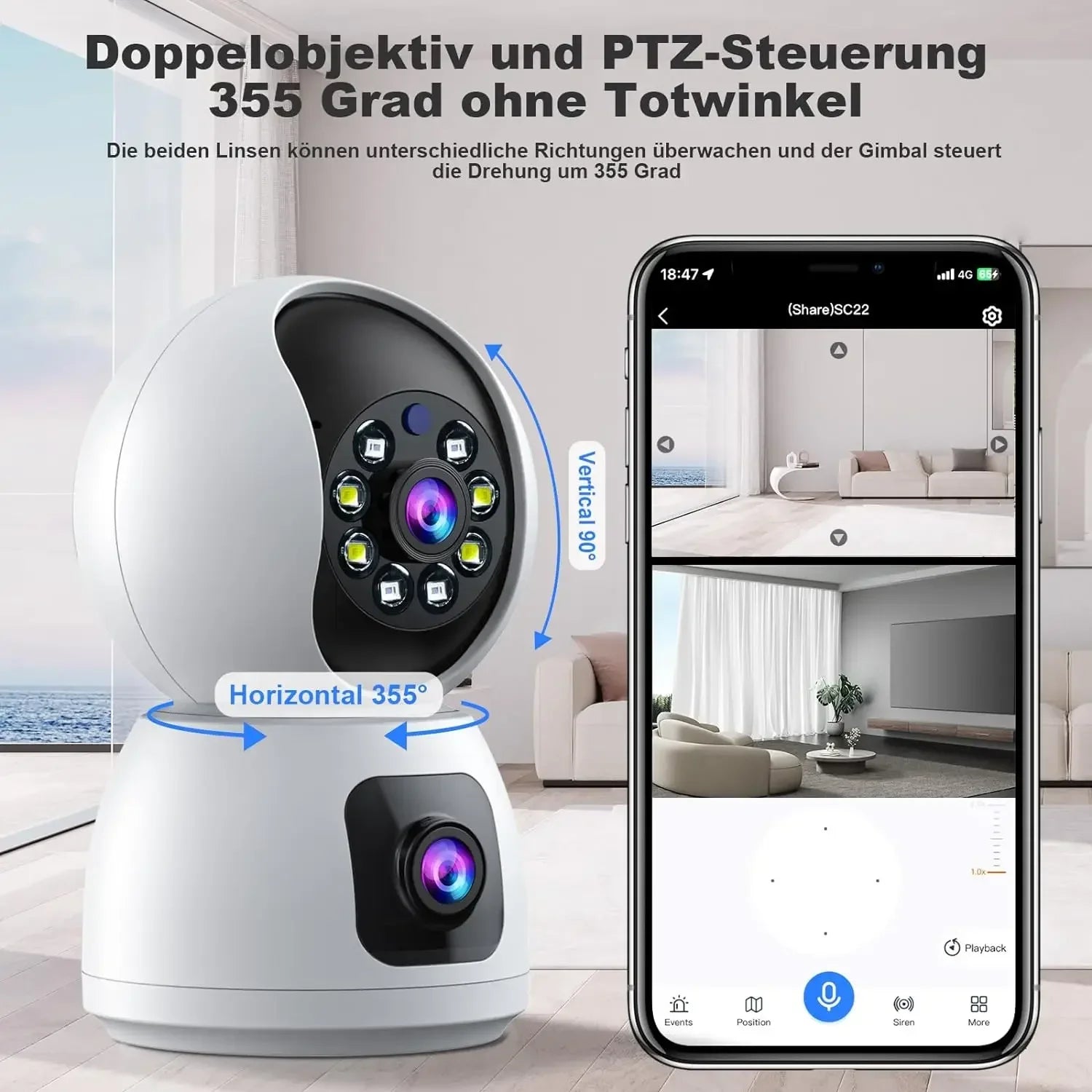 Tuya 5G 8MP 10MP WiFi Camera Smart Home Wireless IP Surveillance Camera AI Detect Automatic Tracking Security Baby Monitor Tuya - Winter Seller Hub