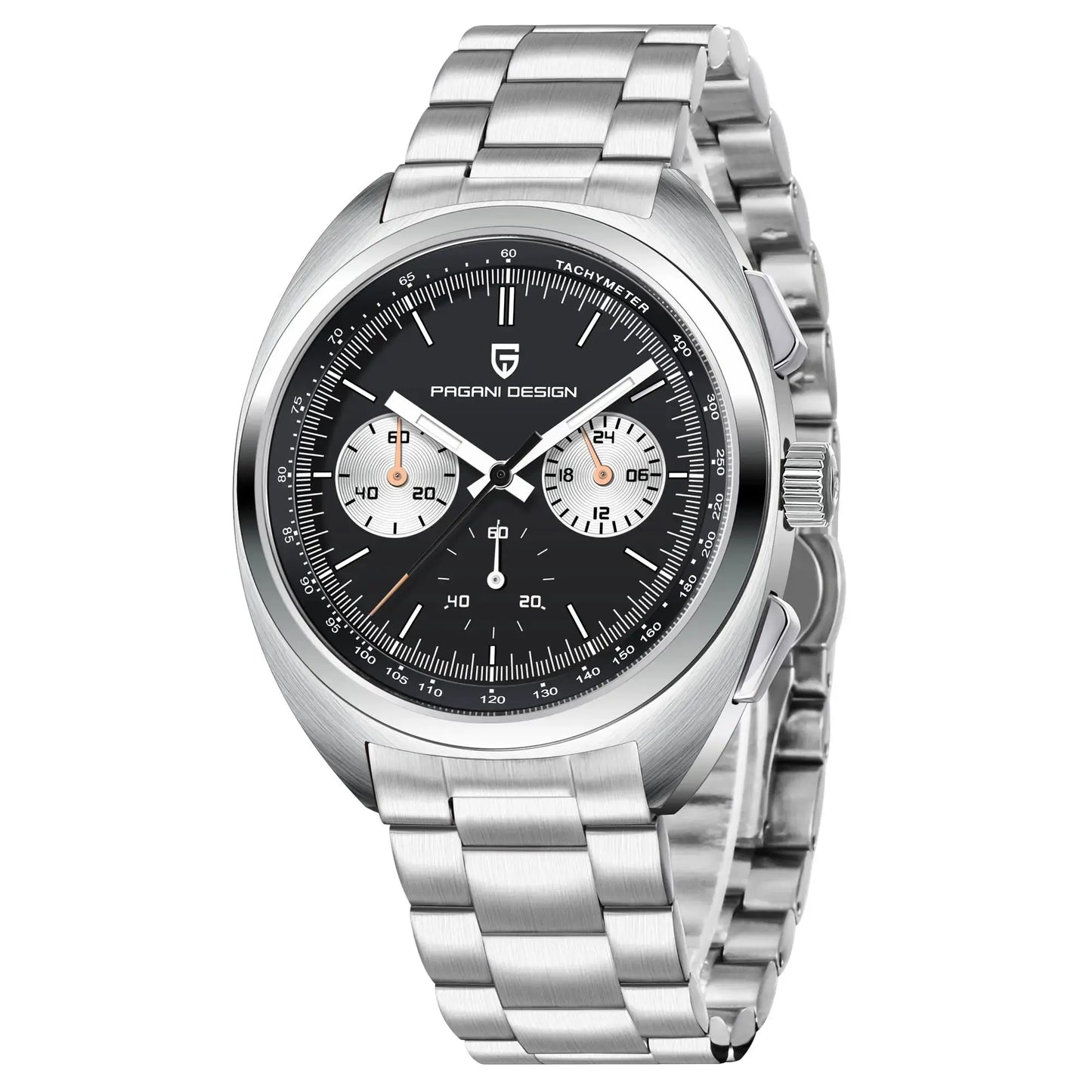 PAGANI DESIGN PD-1782 Quartz Chronograph – Sapphire, 10 Bar, Leather - Winter Seller Hub