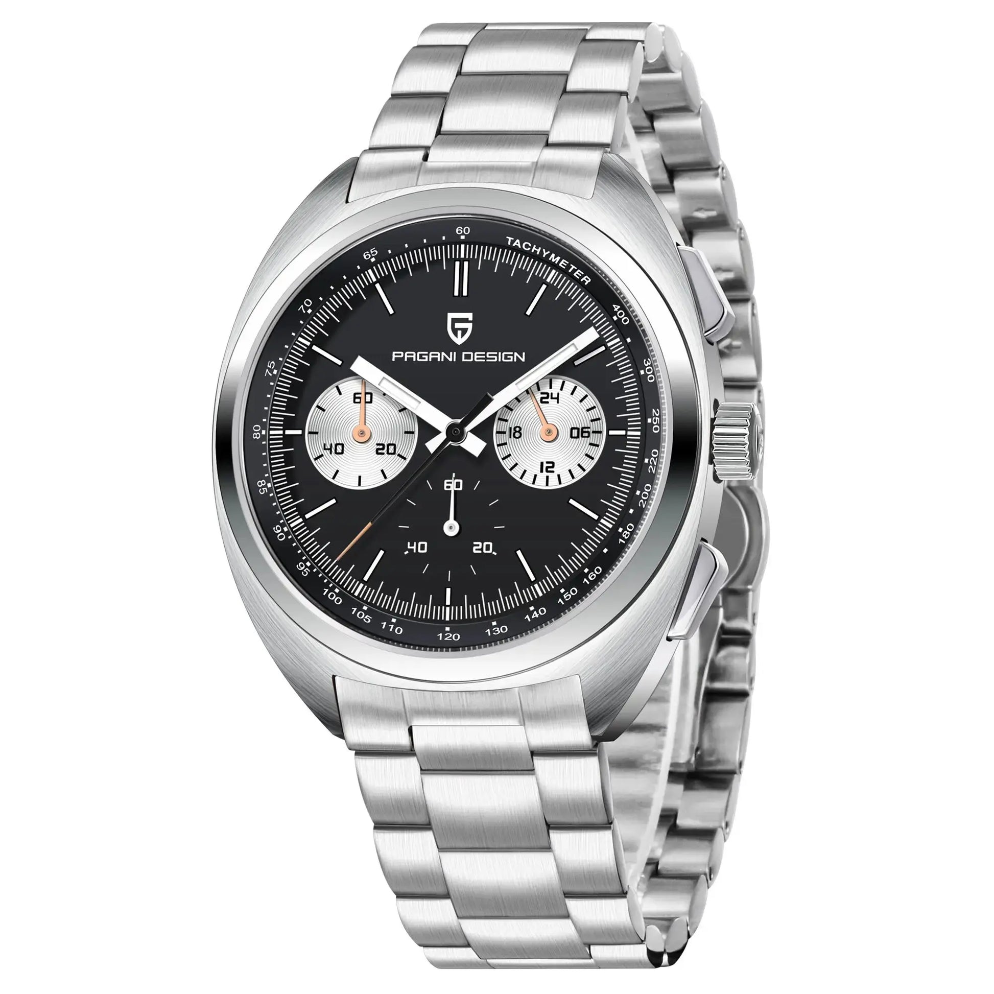 PAGANI DESIGN PD-1782 Quartz Chronograph – Sapphire, 10 Bar, Leather - Winter Seller Hub