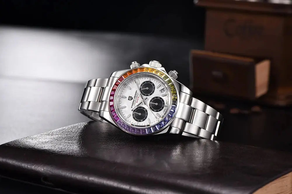 PAGANI DESIGN PD-1644 Quartz Watch – Stainless Steel, Luxury, Water-Resistant - Winter Seller Hub