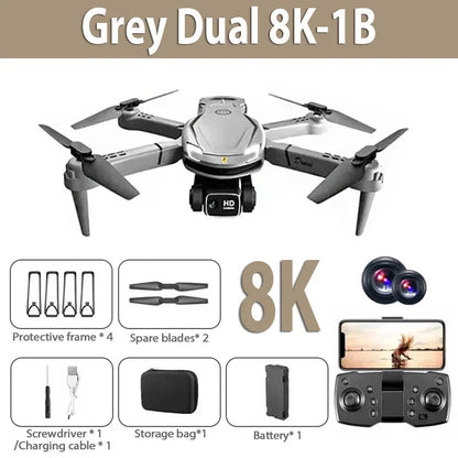 For Xiaomi V88 Drone 8K 5G GPS Professional HD Aerial Photography Remote Control Aircraft HD Dual Camera Quadcopter Toy UAV - Winter Seller Hub