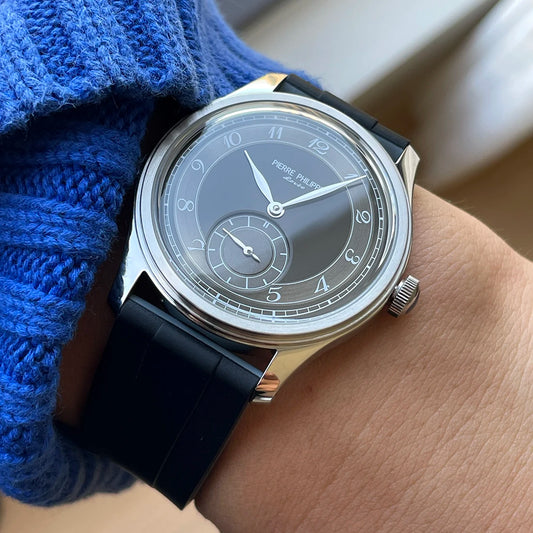 Pierre Philippe Field Watch 1940 – Vintage Mechanical Hand-Wind Gray Dial - Winter Seller Hub