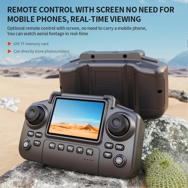 E99 Pro Drone with 8K HD Camera Remote Control Quadcopter Four Axis Aircraft Altitude Hold GPS Flying Toy for Aerial Photography - Winter Seller Hub