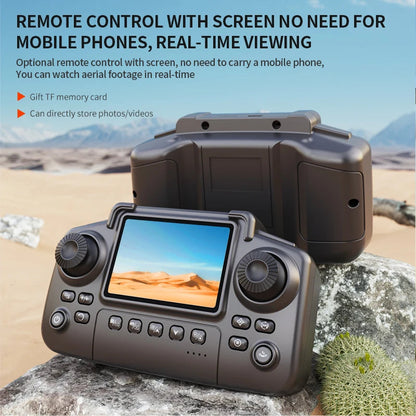 E99 Pro Drone with 8K HD Camera Remote Control Quadcopter Four Axis Aircraft Altitude Hold GPS Flying Toy for Aerial Photography - Winter Seller Hub