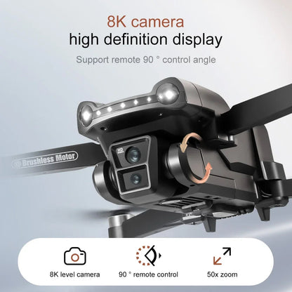 New For Xiaomi V198 GPS MAX Drone with 8k professional HD camera 5G WiFi Brushless laser barrier avoidance Folding quadcopter - Winter Seller Hub