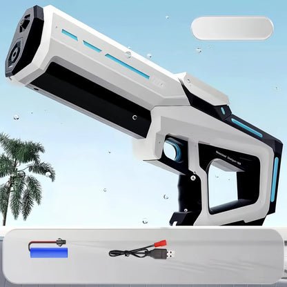 ZNMSQ Electronic Water Gun – Flashing LED, Lithium Battery-Powered Toy for Teens & Adults - Winter Seller Hub