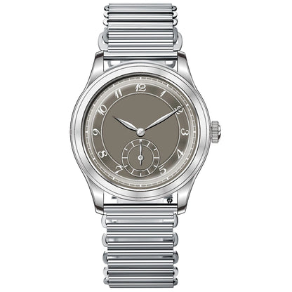 Pierre Philippe Field Watch 1940 – Vintage Mechanical Hand-Wind Gray Dial - Winter Seller Hub