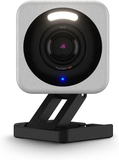 Wyze Cam v4, 2K Wi-Fi Smart Home Security Camera, Indoor/Outdoor Pet/Baby Monitor, Motion Activated Spotlight/Siren, 2-Way Audio - Winter Seller Hub