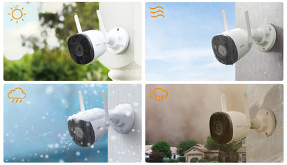 IMOU Outdoor Bullet 2C 4MP Wifi Camera Weatherproof AI Human Detection Outdoor Surveillance ip Camera - Winter Seller Hub