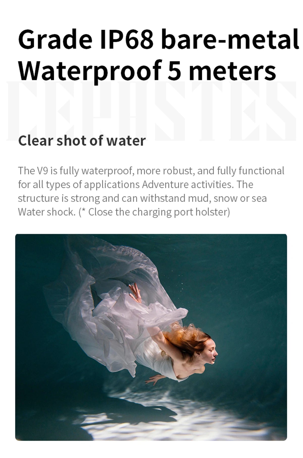 NEW CERASTES V9 4K WiFi Anti-shake Action Camera Go With Remote Control Screen Waterproof Sport Camera pro drive recorde - Winter Seller Hub