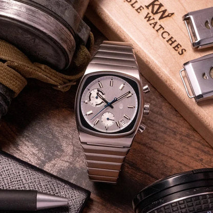 CILOA 508 Quartz Watch – Square Stainless Steel, 3 Bar, Japan Movement - Winter Seller Hub