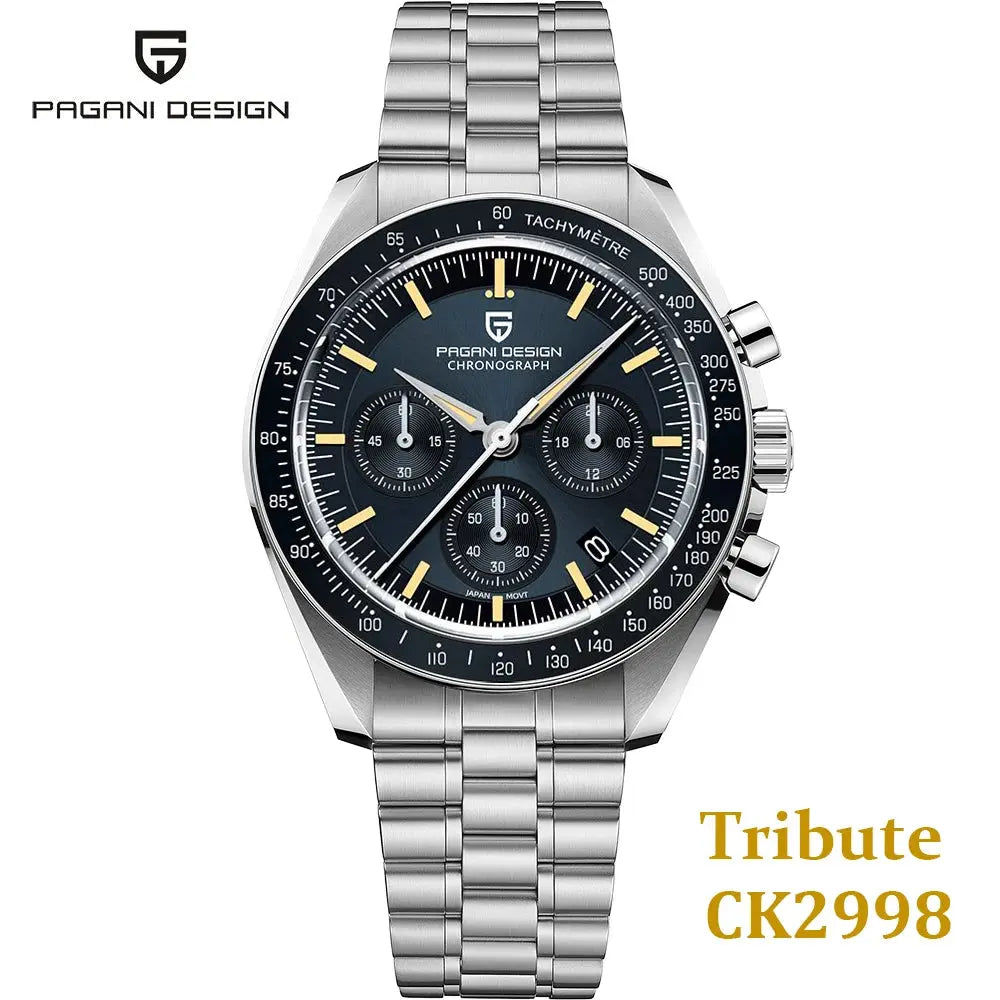 PAGANI DESIGN PD-1701 Moonwatch – VK63 Chronograph, Sapphire, 10 Bar - Winter Seller Hub