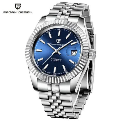 PAGANI DESIGN PD-1645 Automatic – Sapphire, 10 Bar, Stainless Steel - Winter Seller Hub