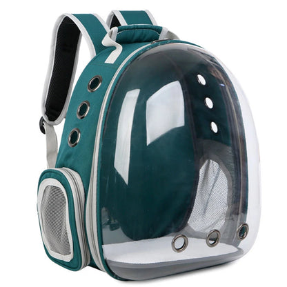 Transparent Bubble Pet Carrier Backpack – Cats & Small Pets - Winter Seller Hub