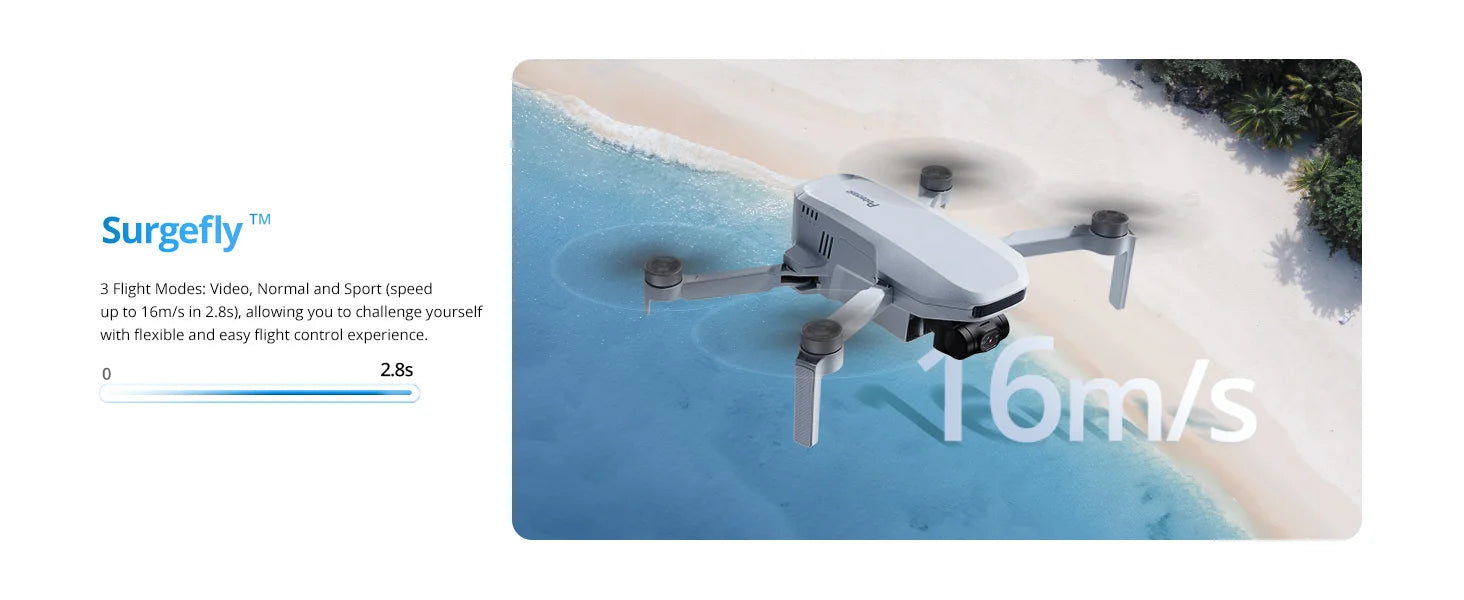 Potensic C0 Mini Drone 3 Axis Gimbal 6KM GPS 4K Professional Camera Drones Brushless RC Toy Quadcopter for Travel Gifts ATOM - Winter Seller Hub