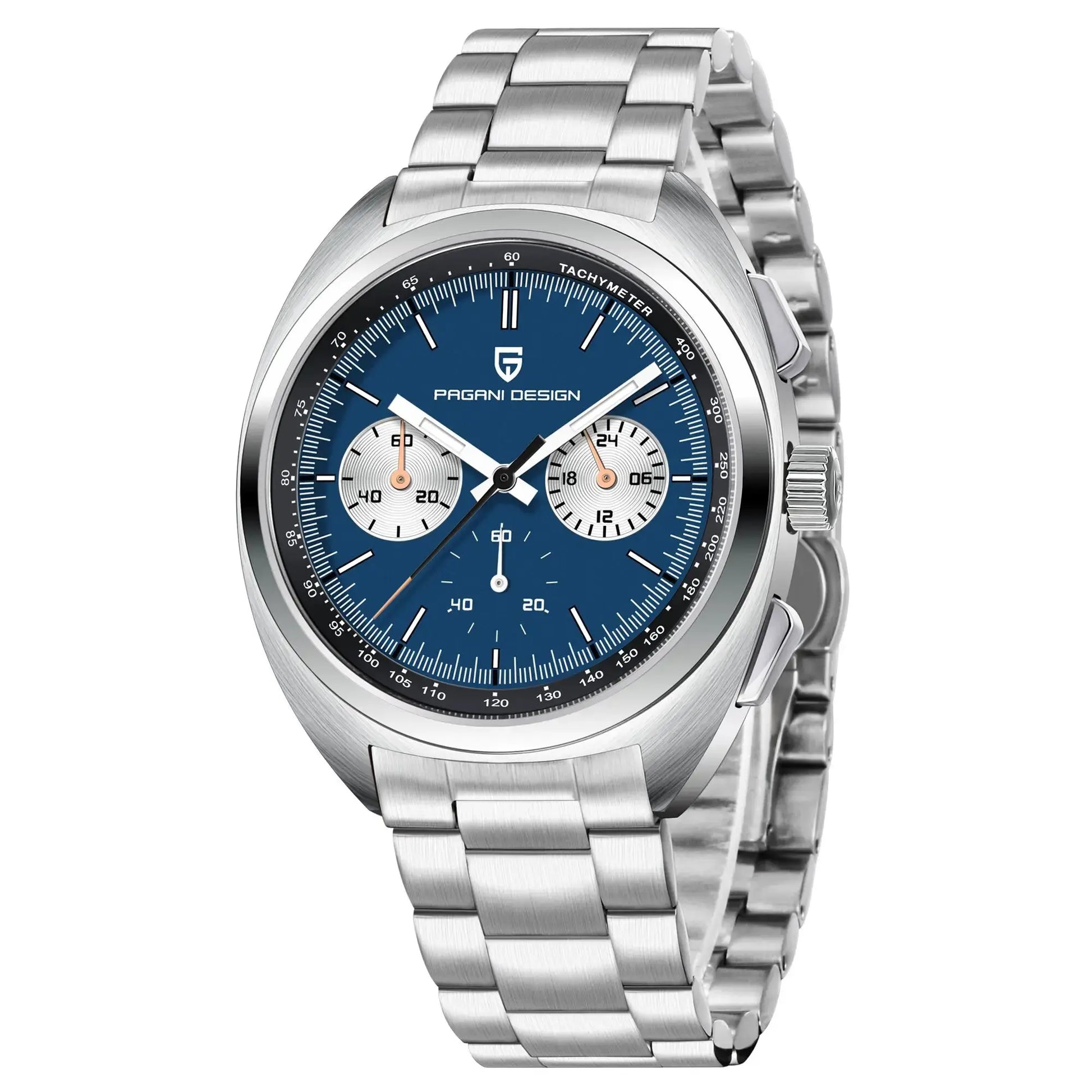 PAGANI DESIGN PD-1782 Quartz Chronograph – Sapphire, 10 Bar, Leather - Winter Seller Hub