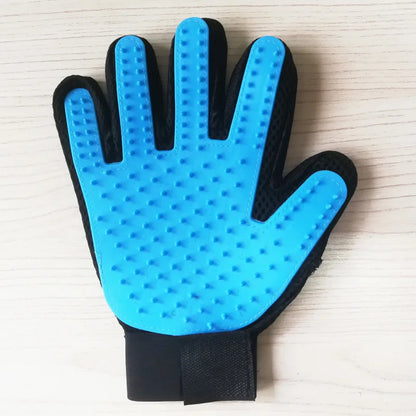 Hot Sell 1PC Cat Hair Remove Gloves Rubber Pet Beauty Cleaning Grooming Effective Massage Dog Combs Floating Brush 6 Color