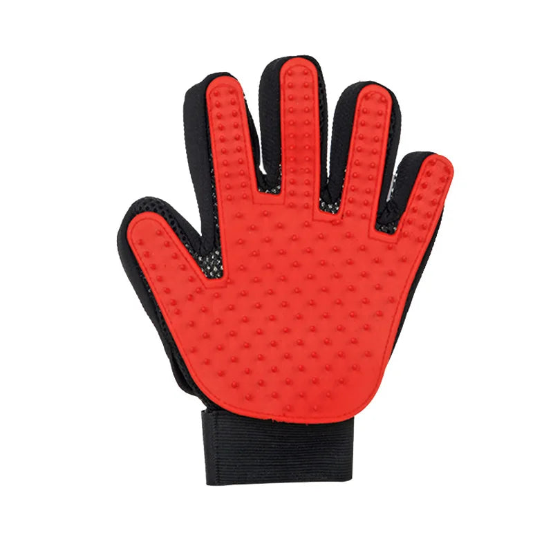 Hot Sell 1PC Cat Hair Remove Gloves Rubber Pet Beauty Cleaning Grooming Effective Massage Dog Combs Floating Brush 6 Color