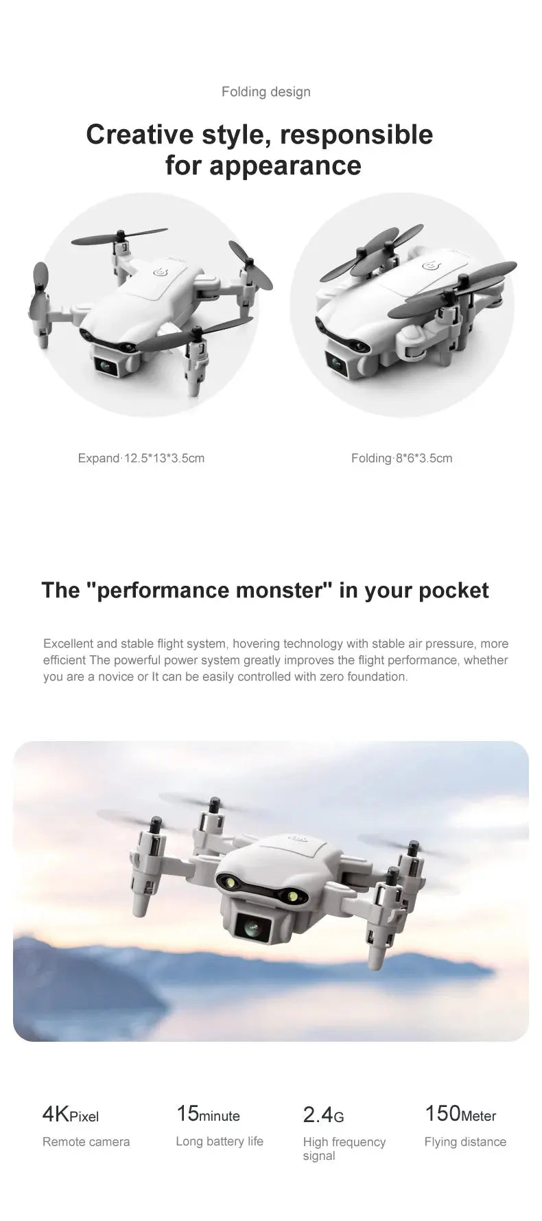 4DRC 2023 New V9 Mini Drone 4k HD Wide Angle Camera WIFI FPV Drones 1080P Dual Camera RC Dron Quadcopter Aircraft Kids Toys - Winter Seller Hub
