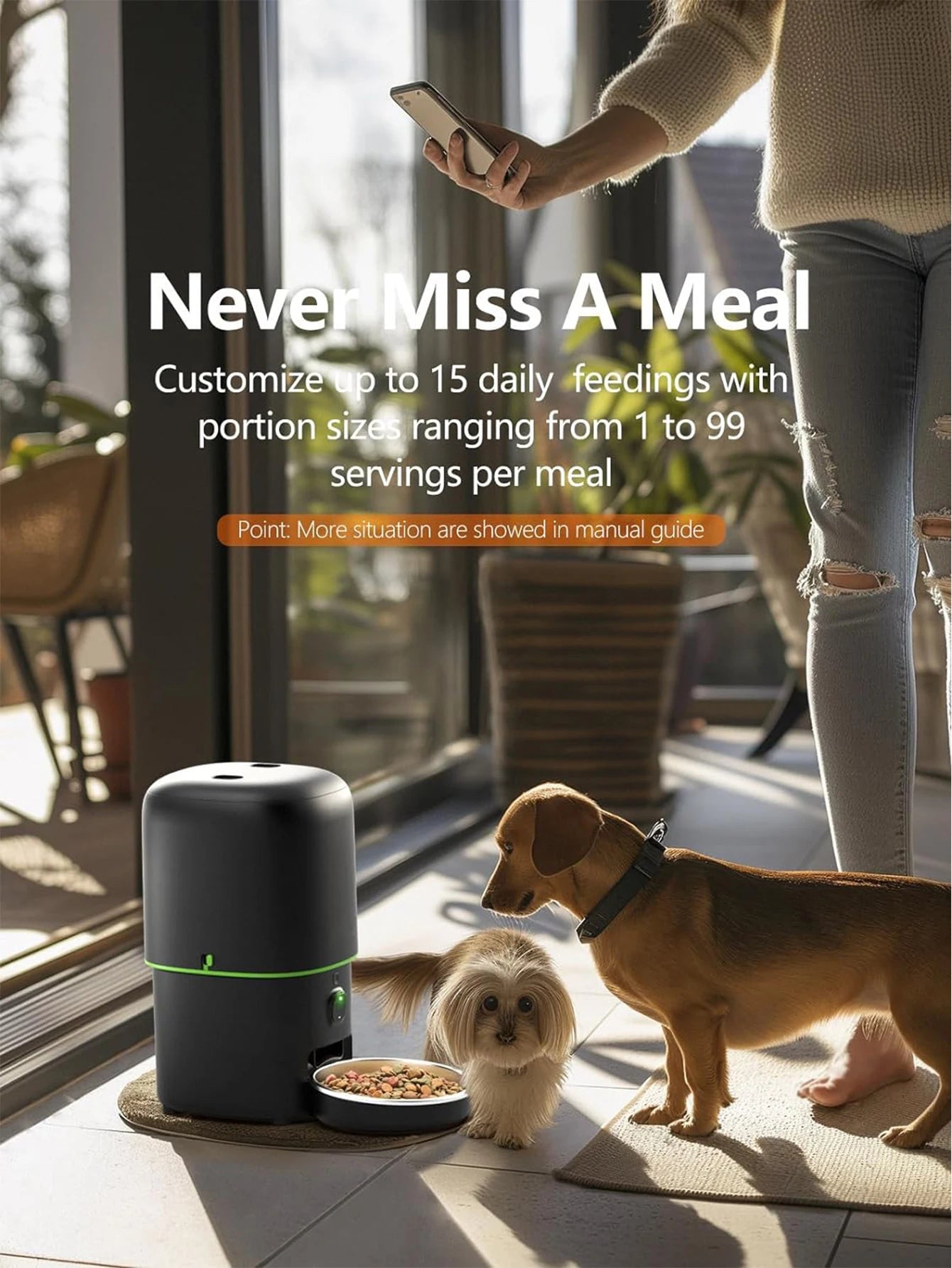 Automatic Cat Feeder with Camera – 2.4G/5G Wi-Fi, Tuya App - Winter Seller Hub