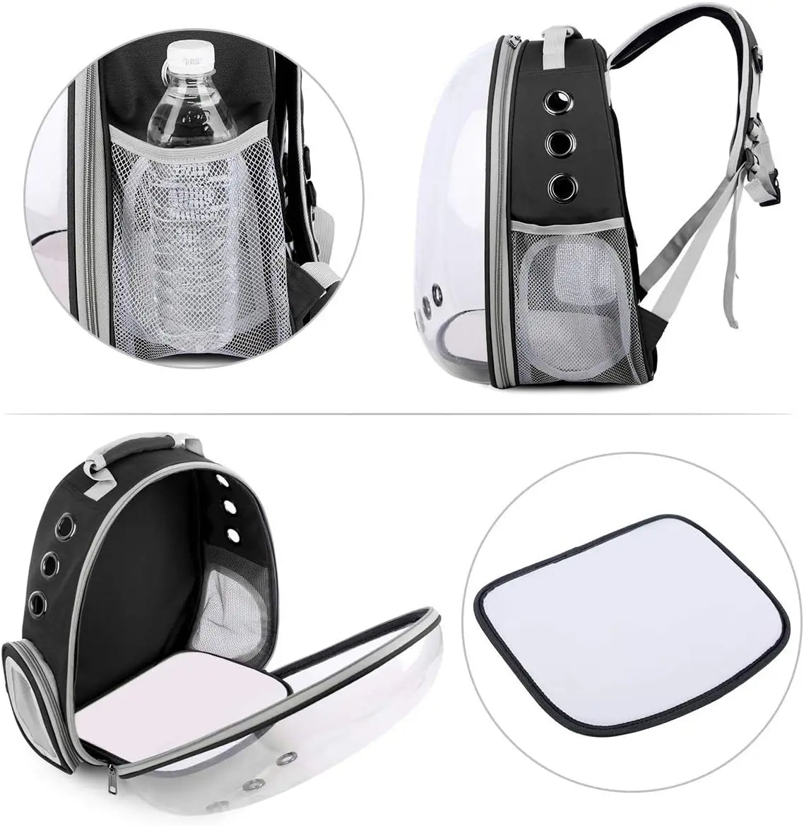 Transparent Bubble Pet Carrier Backpack – Cats & Small Pets - Winter Seller Hub