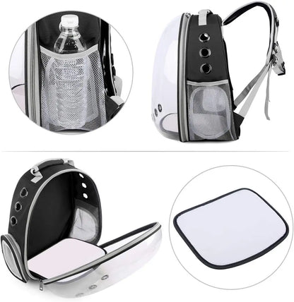 Transparent Bubble Pet Carrier Backpack – Cats & Small Pets - Winter Seller Hub