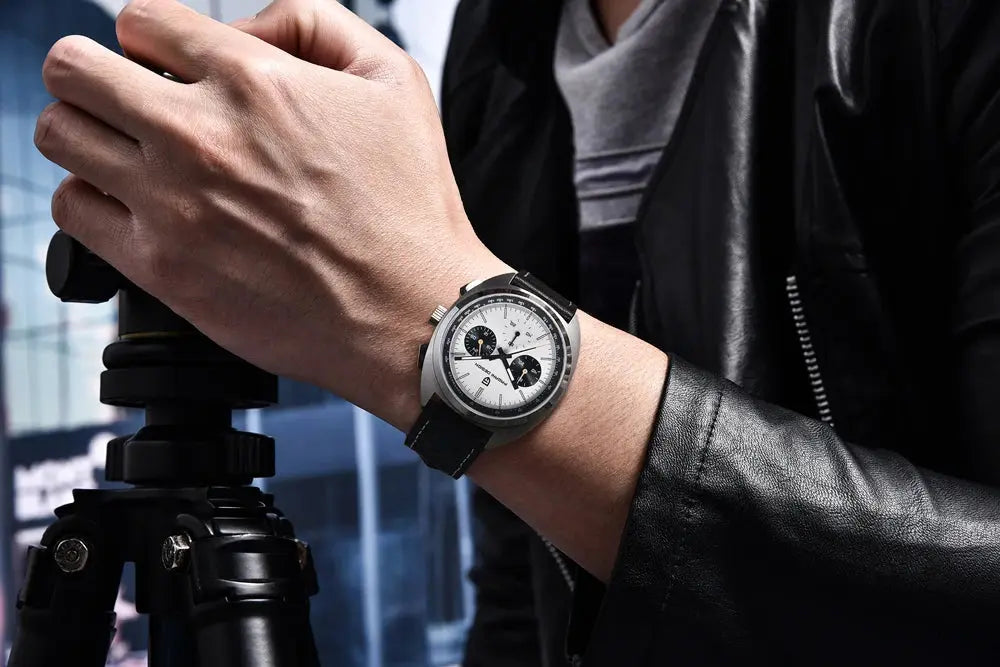 PAGANI DESIGN PD-1782 Quartz Chronograph – Sapphire, 10 Bar, Leather - Winter Seller Hub