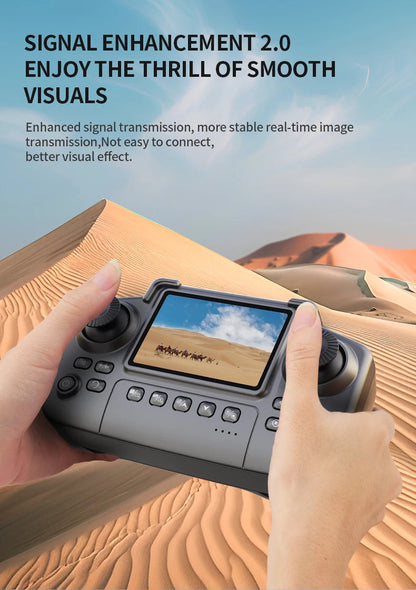 E99 Pro Drone with 8K HD Camera Remote Control Quadcopter Four Axis Aircraft Altitude Hold GPS Flying Toy for Aerial Photography - Winter Seller Hub