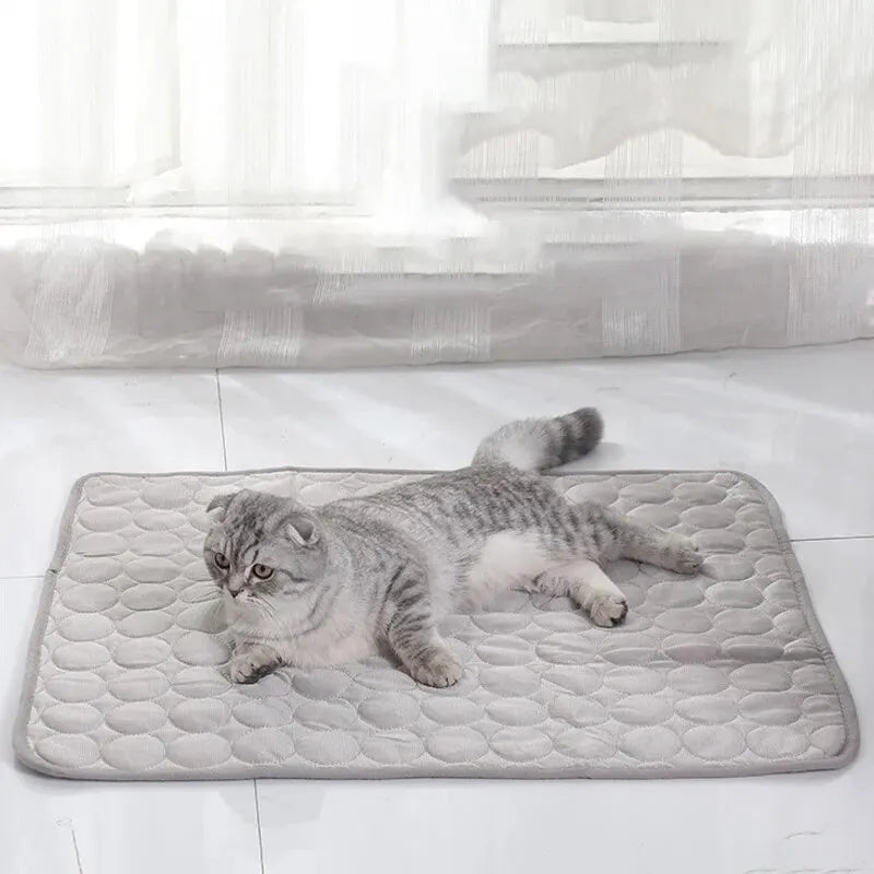 Cooling Pet Bed Mat – Summer Cat & Small Dog Sofa Pad - Winter Seller Hub