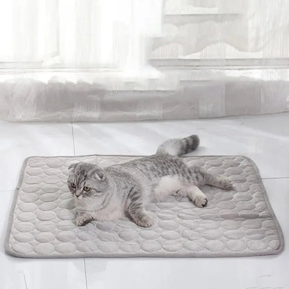 Cooling Pet Bed Mat – Summer Cat & Small Dog Sofa Pad - Winter Seller Hub