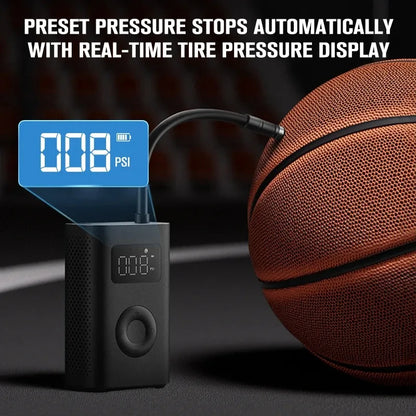 XIAOMI MIJIA Portable Air Pump – Rechargeable Cordless Inflator for Tires & Sports Balls - Winter Seller Hub