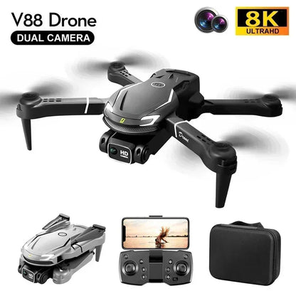 For Xiaomi V88 Drone 8K 5G GPS Professional HD Aerial Photography Remote Control Aircraft HD Dual Camera Quadcopter Toy UAV - Winter Seller Hub