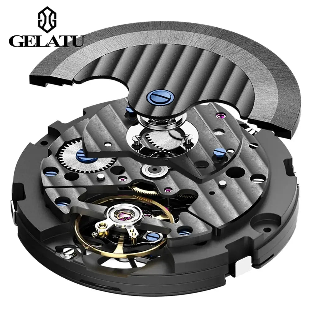 GELATU Automatic Waterproof Men’s Watch - Winter Seller Hub