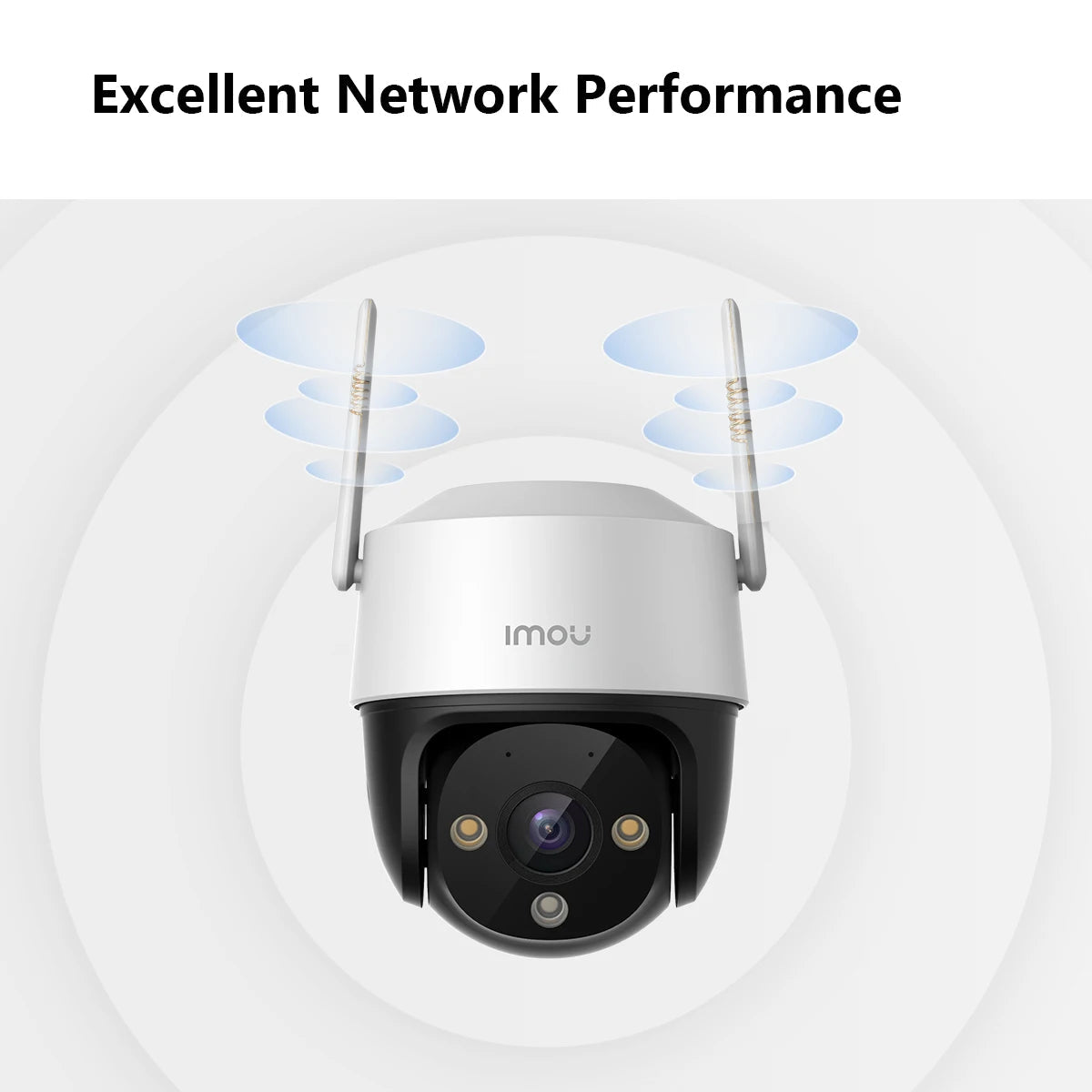 IMOU 2PCS Cruiser SE+ 5MP Wi-Fi PTZ Camera Smart Color Night Vision IP66 Outdoor Security 360° Coverage Smart Auto Tracking - Winter Seller Hub
