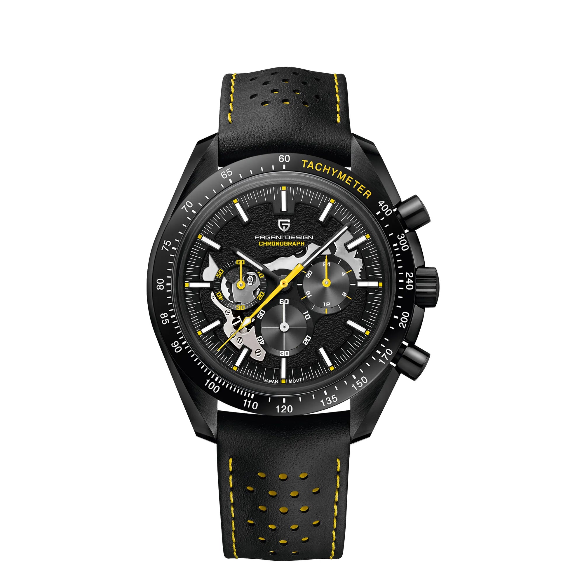 PAGANI DESIGN PD-1779 Quartz Wristwatch – Stainless Steel, Chronograph, Water-Resistant Business Watch - Winter Seller Hub