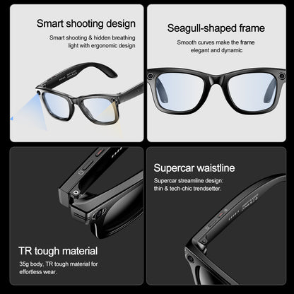 AI Smart Glasses with Camera | Bluetooth Music, Video & ChatGPT Voice Control