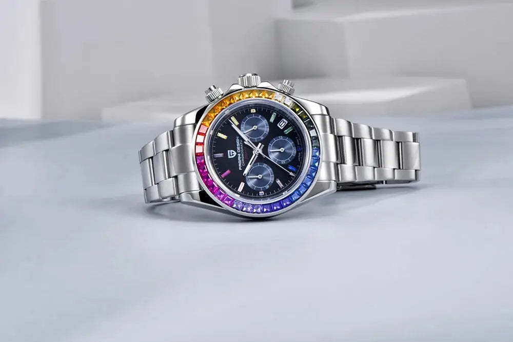 PAGANI DESIGN PD-1644 Quartz Watch – Stainless Steel, Luxury, Water-Resistant - Winter Seller Hub
