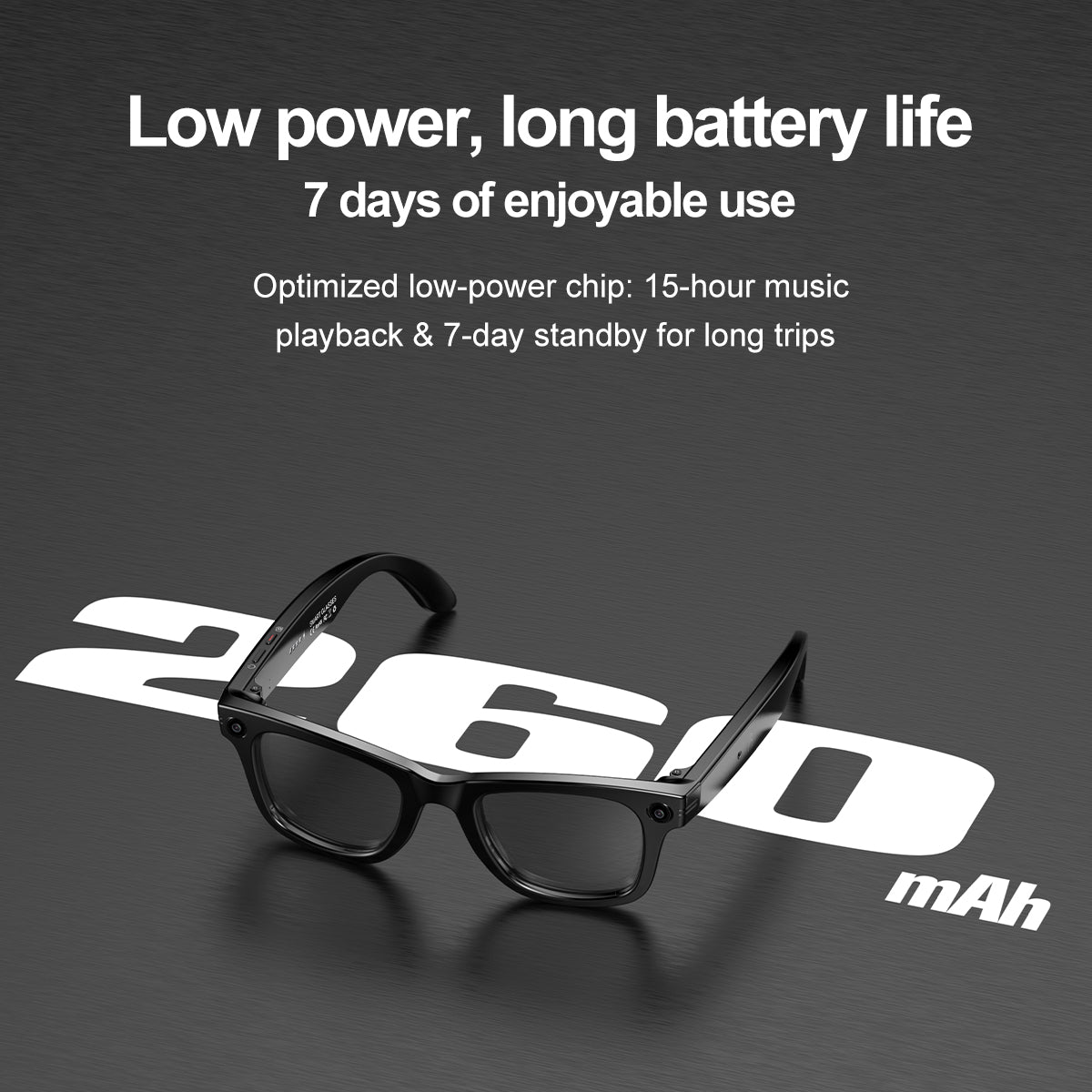 AI Smart Glasses with Camera | Bluetooth Music, Video & ChatGPT Voice Control