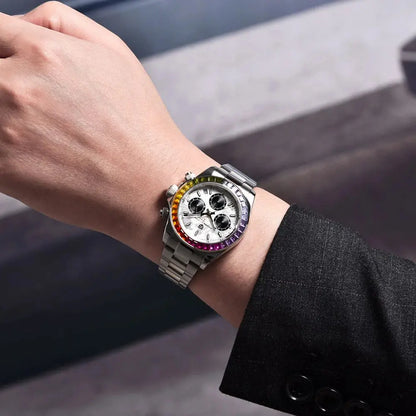 PAGANI DESIGN PD-1644 Quartz Watch – Stainless Steel, Luxury, Water-Resistant - Winter Seller Hub
