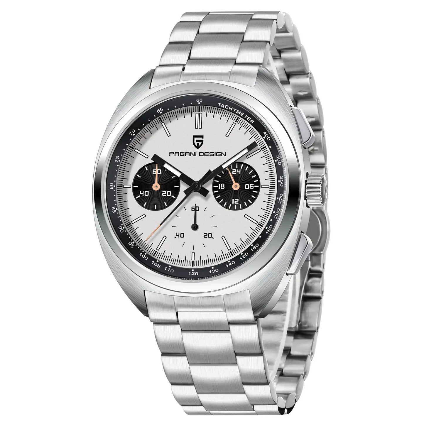 PAGANI DESIGN PD-1782 Quartz Chronograph – Sapphire, 10 Bar, Leather - Winter Seller Hub