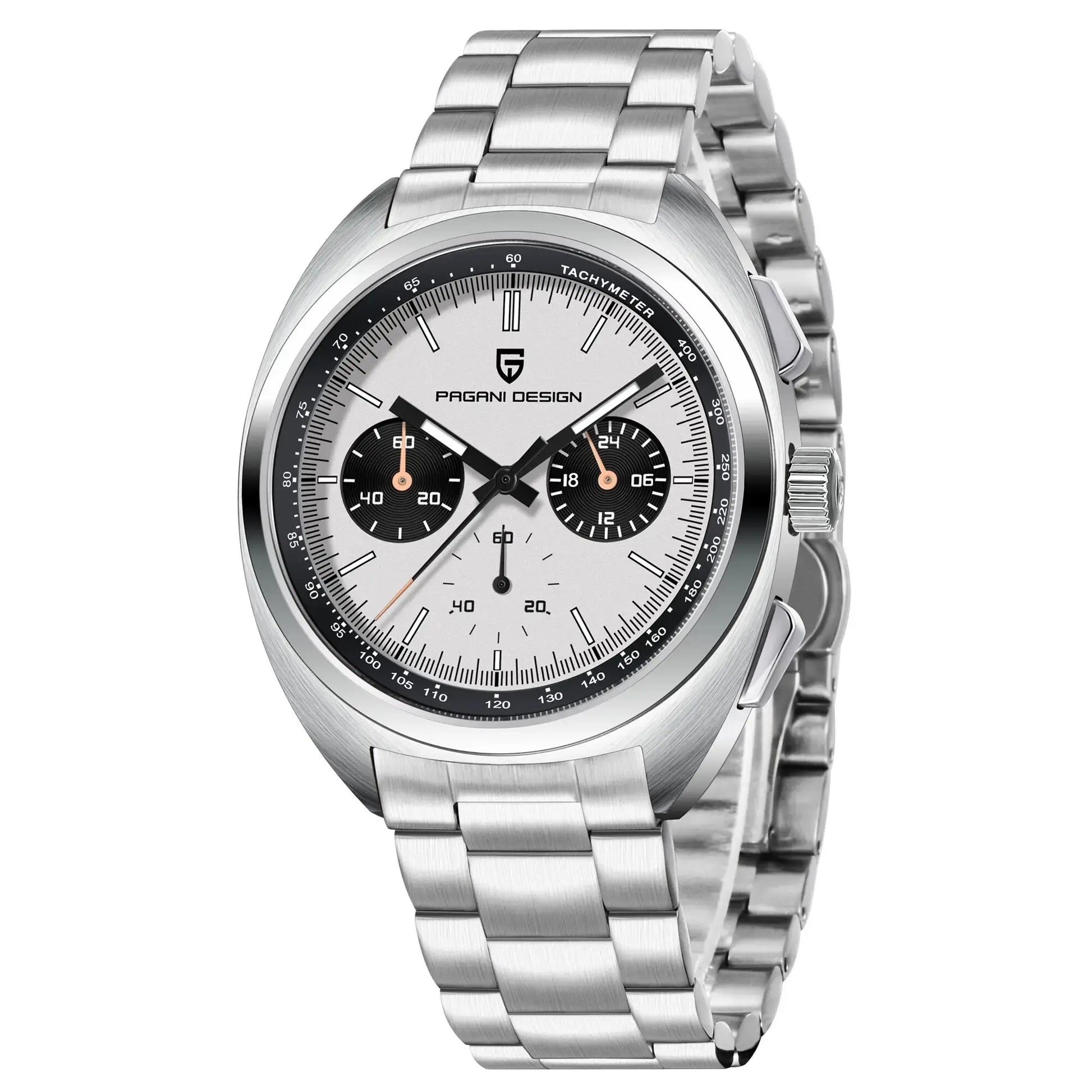 PAGANI DESIGN PD-1782 Quartz Chronograph – Sapphire, 10 Bar, Leather - Winter Seller Hub