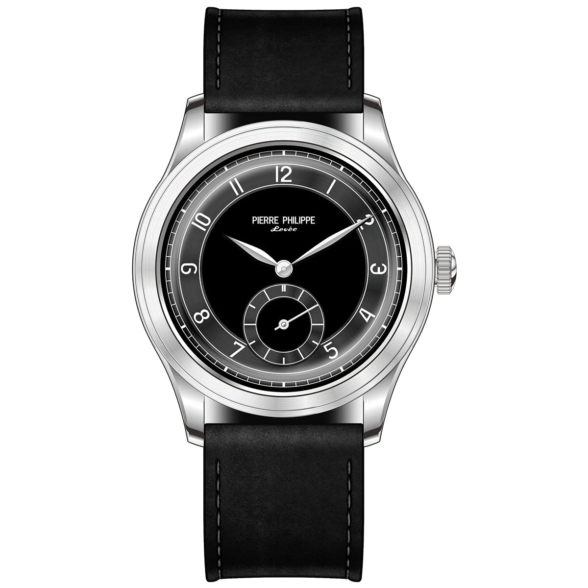 Pierre Philippe Field Watch 1940 – Vintage Mechanical Hand-Wind Gray Dial - Winter Seller Hub