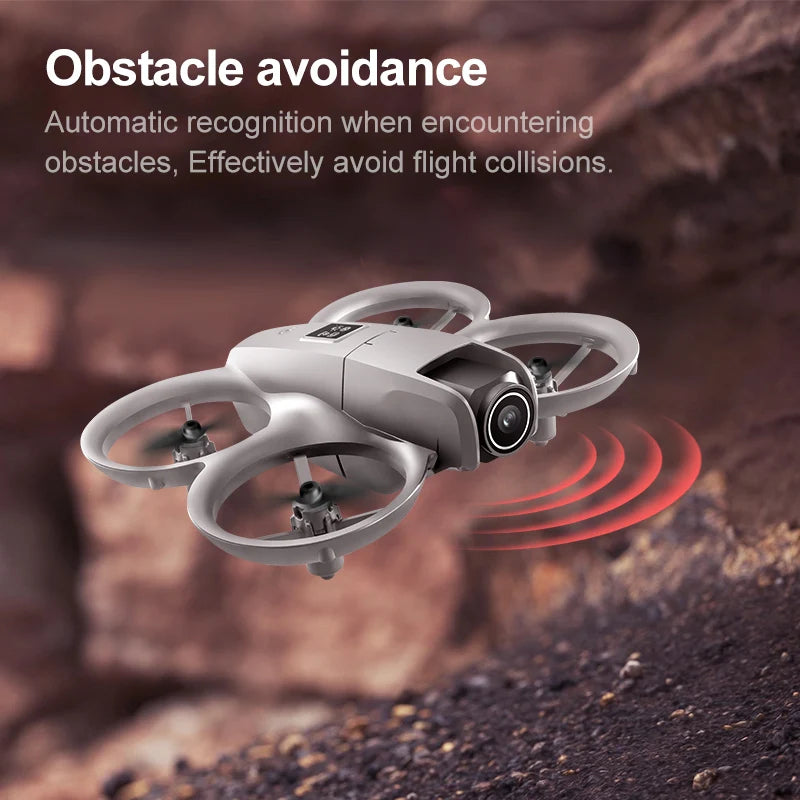 NEW GT3 Mini Foldable Drone With Lights 8k Aerial Photography Optical Flow Positioning 360° Obstacle Avoidance Helicopter Drone - Winter Seller Hub