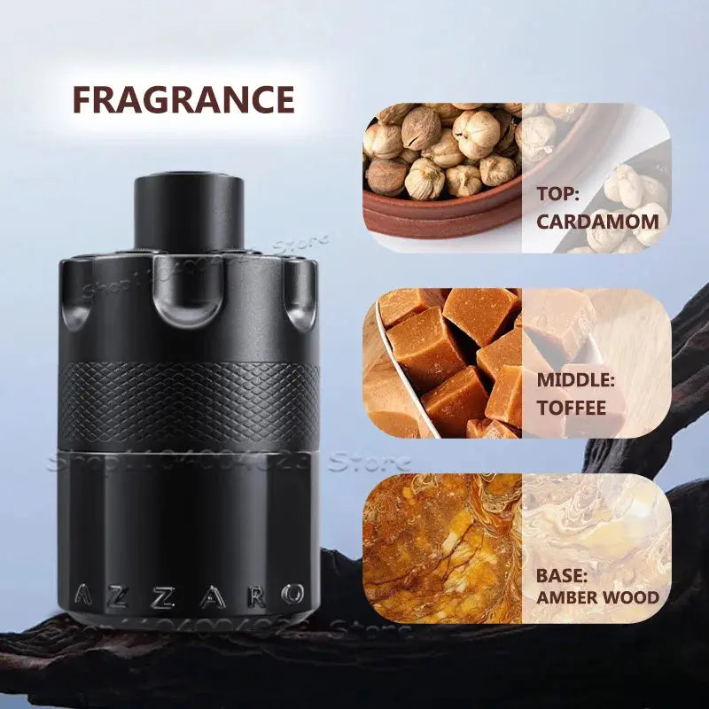 Azzaro The Most Wanted Parfum Intense 100ml – Spicy Cologne for Men - Winter Seller Hub