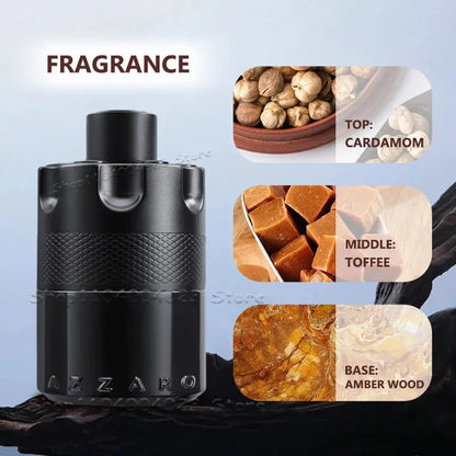 Azzaro The Most Wanted Parfum Intense 100ml – Spicy Cologne for Men - Winter Seller Hub