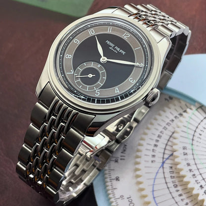 Pierre Philippe Field Watch 1940 – Vintage Mechanical Hand-Wind Gray Dial - Winter Seller Hub